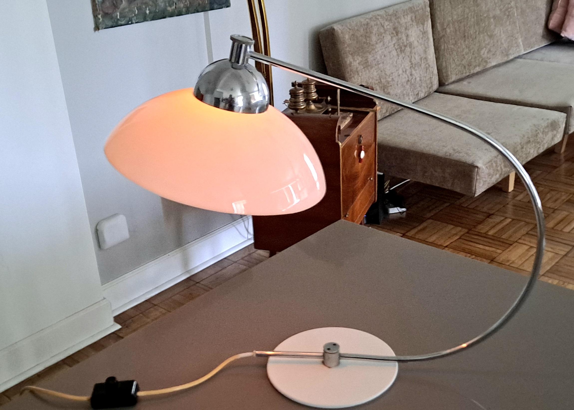Italian 1960 s Chrome Table -Desk lamp  For Sale 4