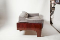 Italien Claudio Salocchi für Sormani, Rosenholz-Sessel, 1960er Jahre