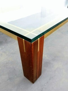 Table basse italienne des années 1960 d'après Milo Baughman