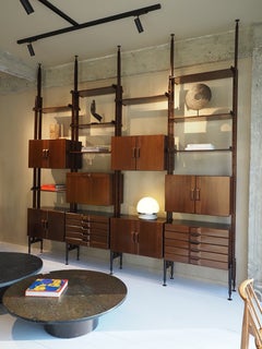 Italian 1960's modular wall unit