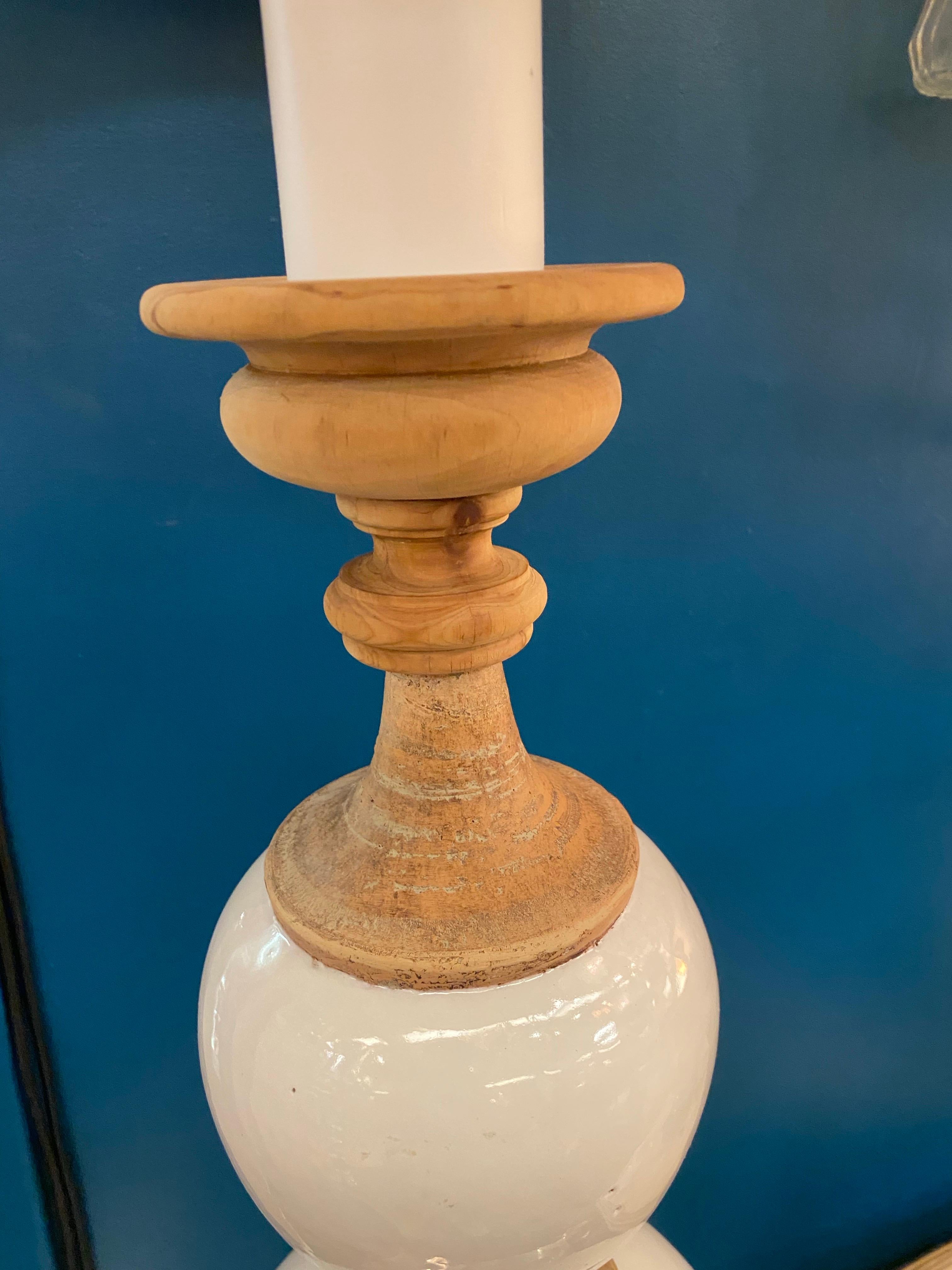 Italian 1960s Monumental Ugo Zaccagnini Table Lamp For Sale 4