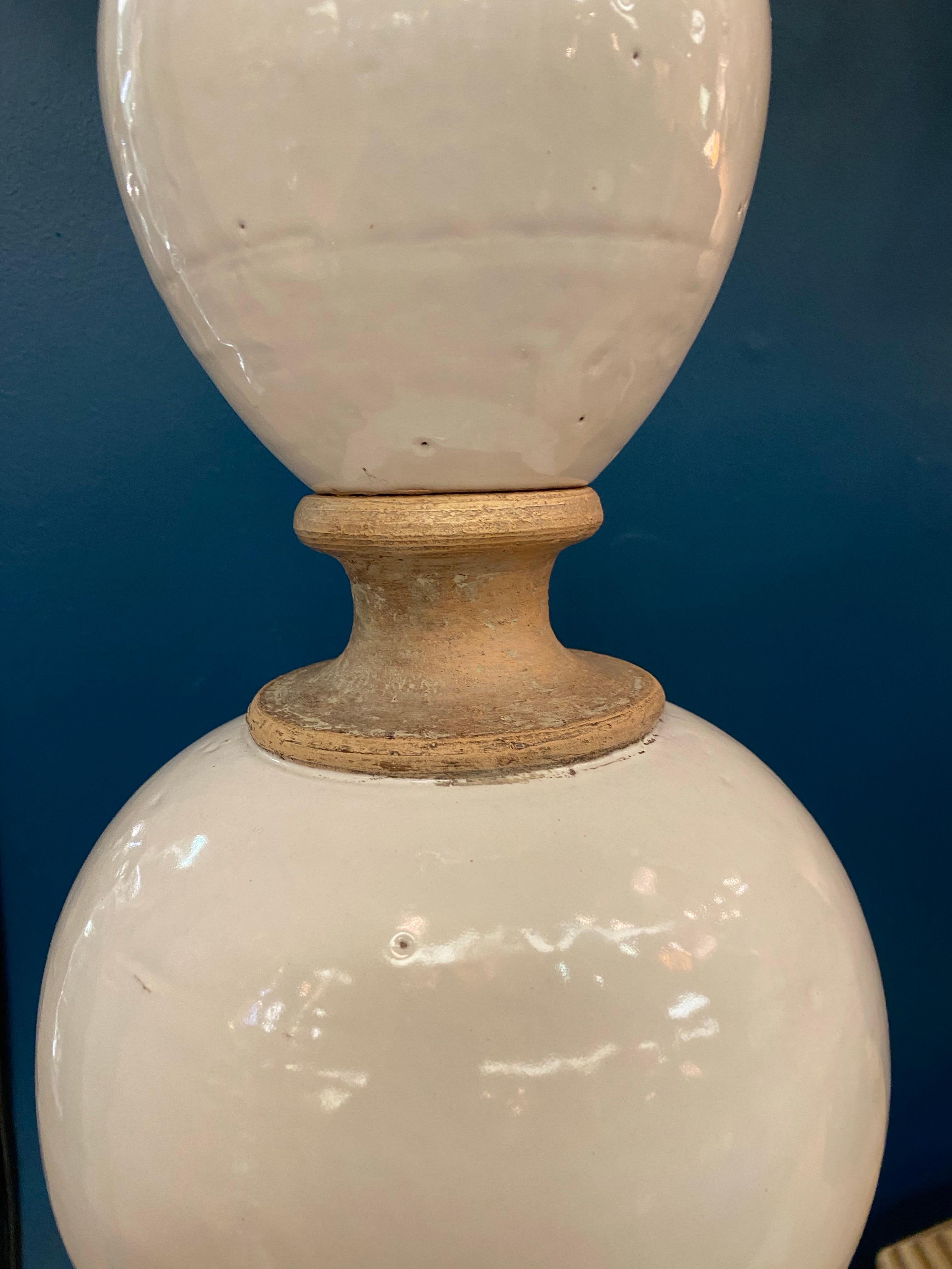 Italian 1960s Monumental Ugo Zaccagnini Table Lamp For Sale 5