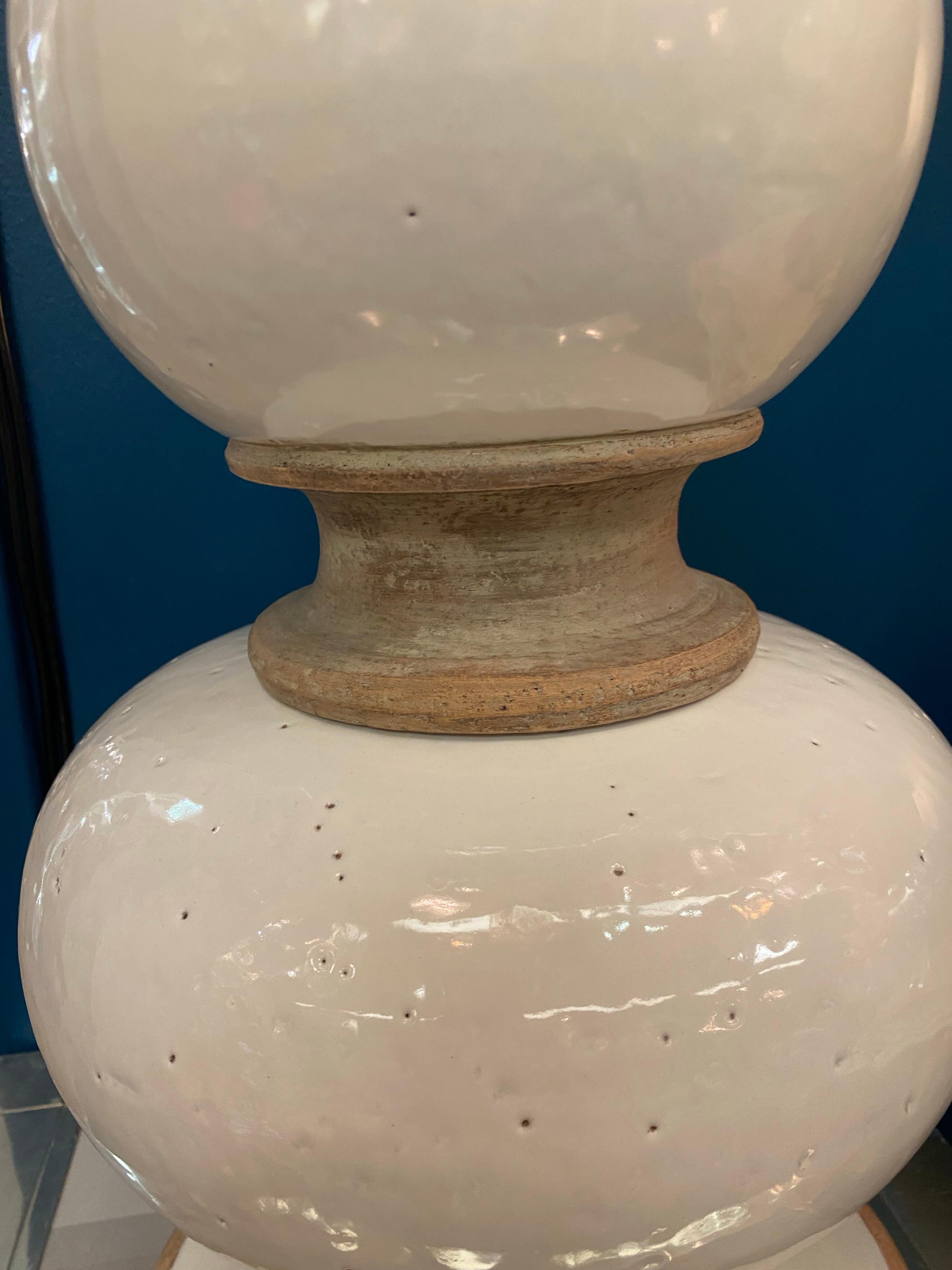 Italian 1960s Monumental Ugo Zaccagnini Table Lamp For Sale 6