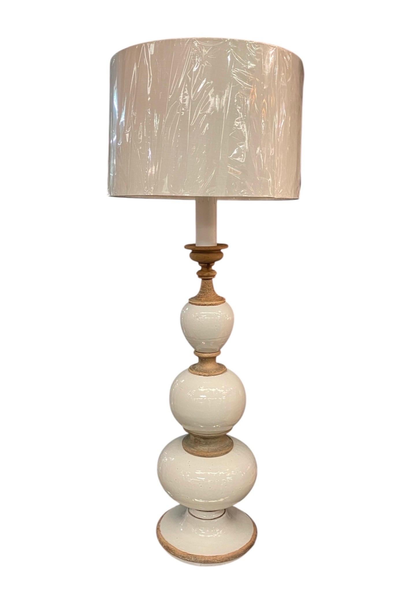 Italian 1960s Monumental Ugo Zaccagnini Table Lamp For Sale 9