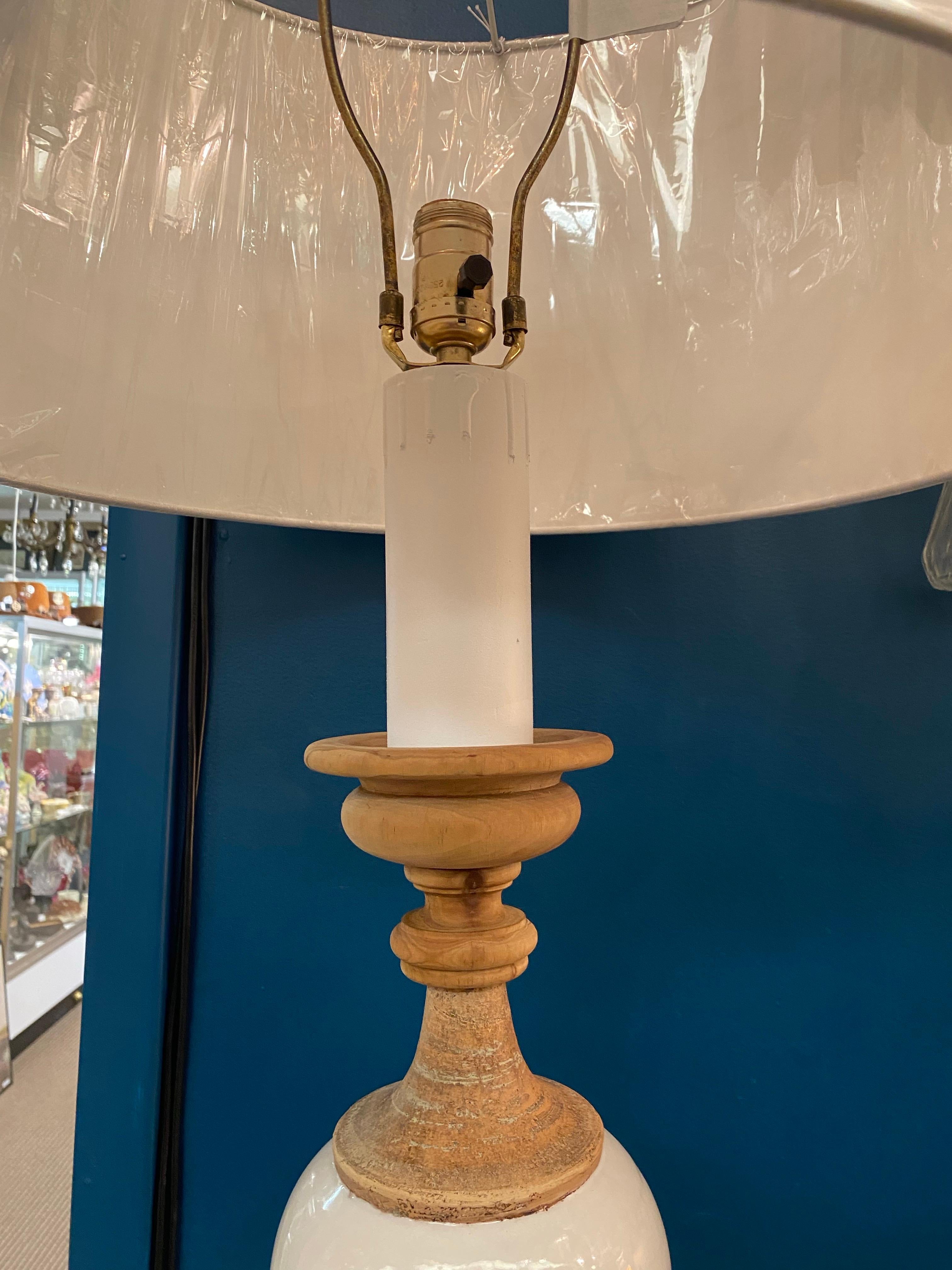 Italian 1960s Monumental Ugo Zaccagnini Table Lamp For Sale 2