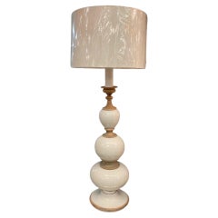 Italian 1960s Monumental Ugo Zaccagnini Table Lamp