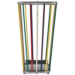 Italian 1960s Multi-Colored Umbrella Stand