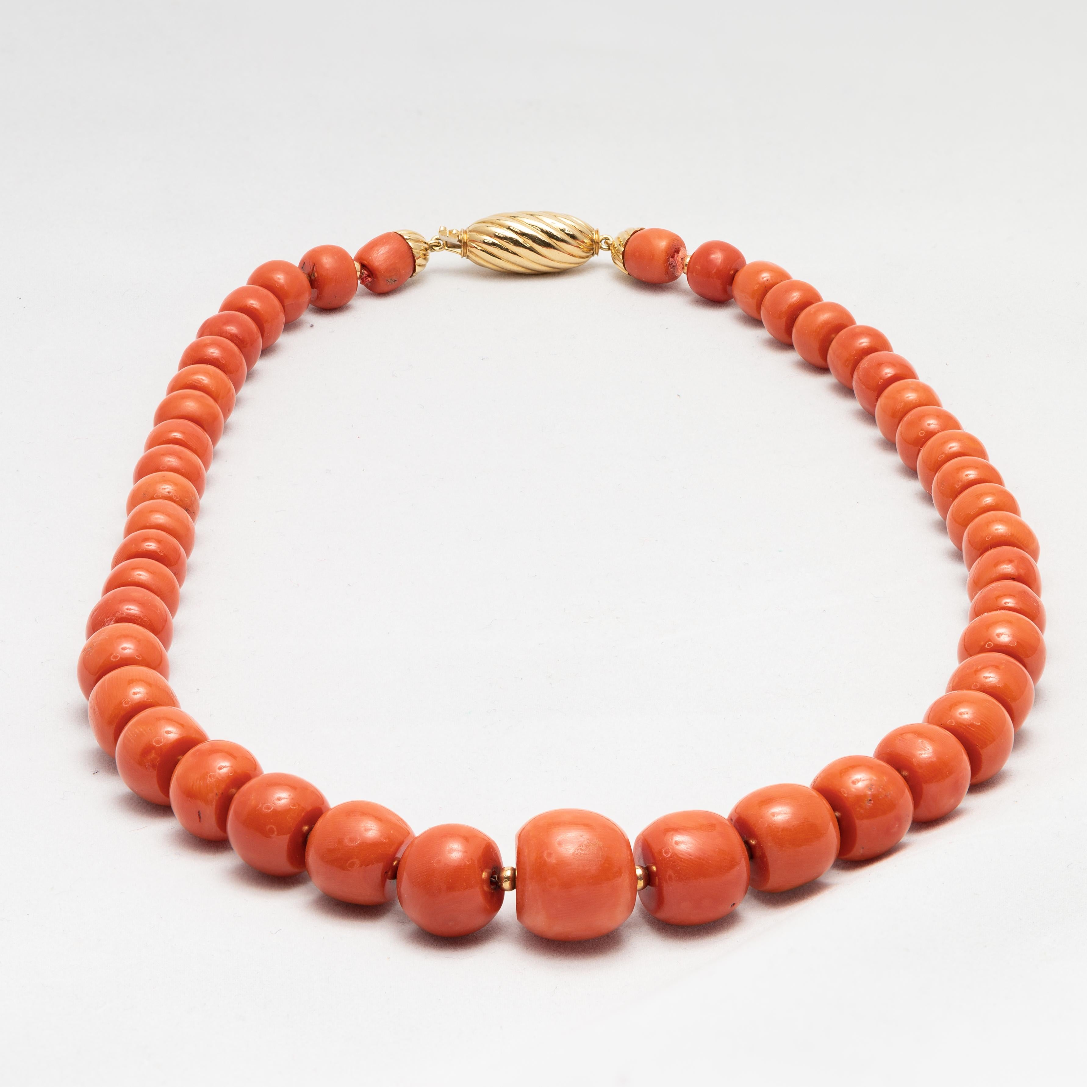 italian coral beads