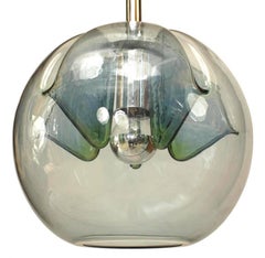 Italian Venetian Vistosi Murano Mirrored Glass Lantern