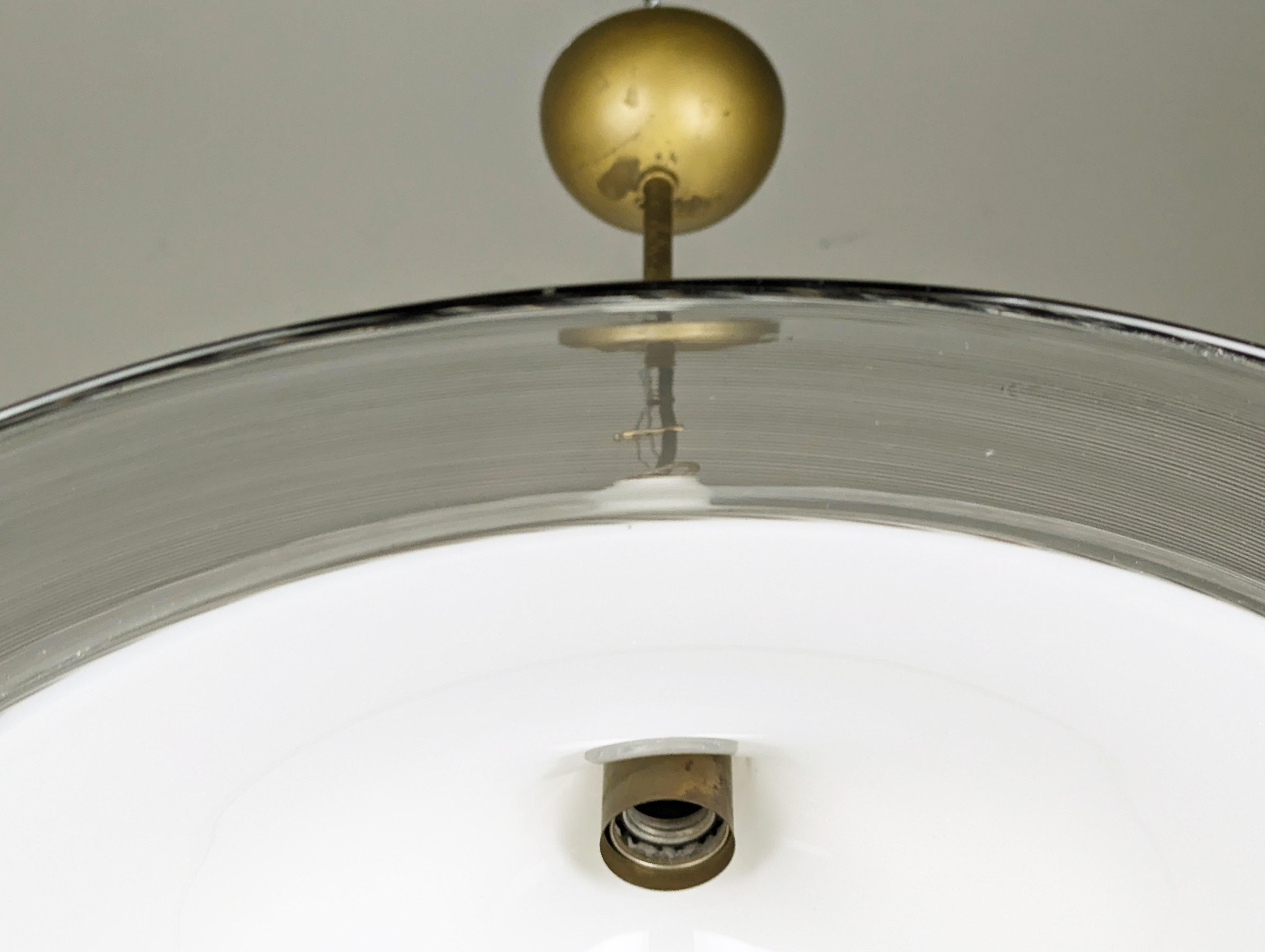 Space Age Lampada a sospensione in vetro di Murano degli anni 1970/80 di Lino Tagliapietra in vendita