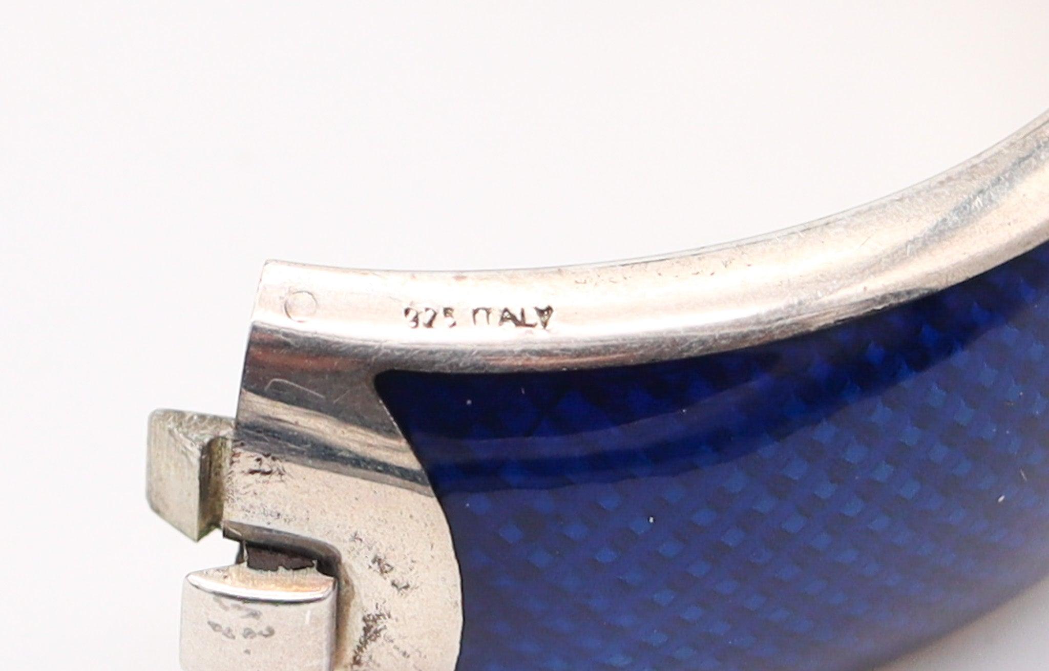 Bracelet en émail guilloché 