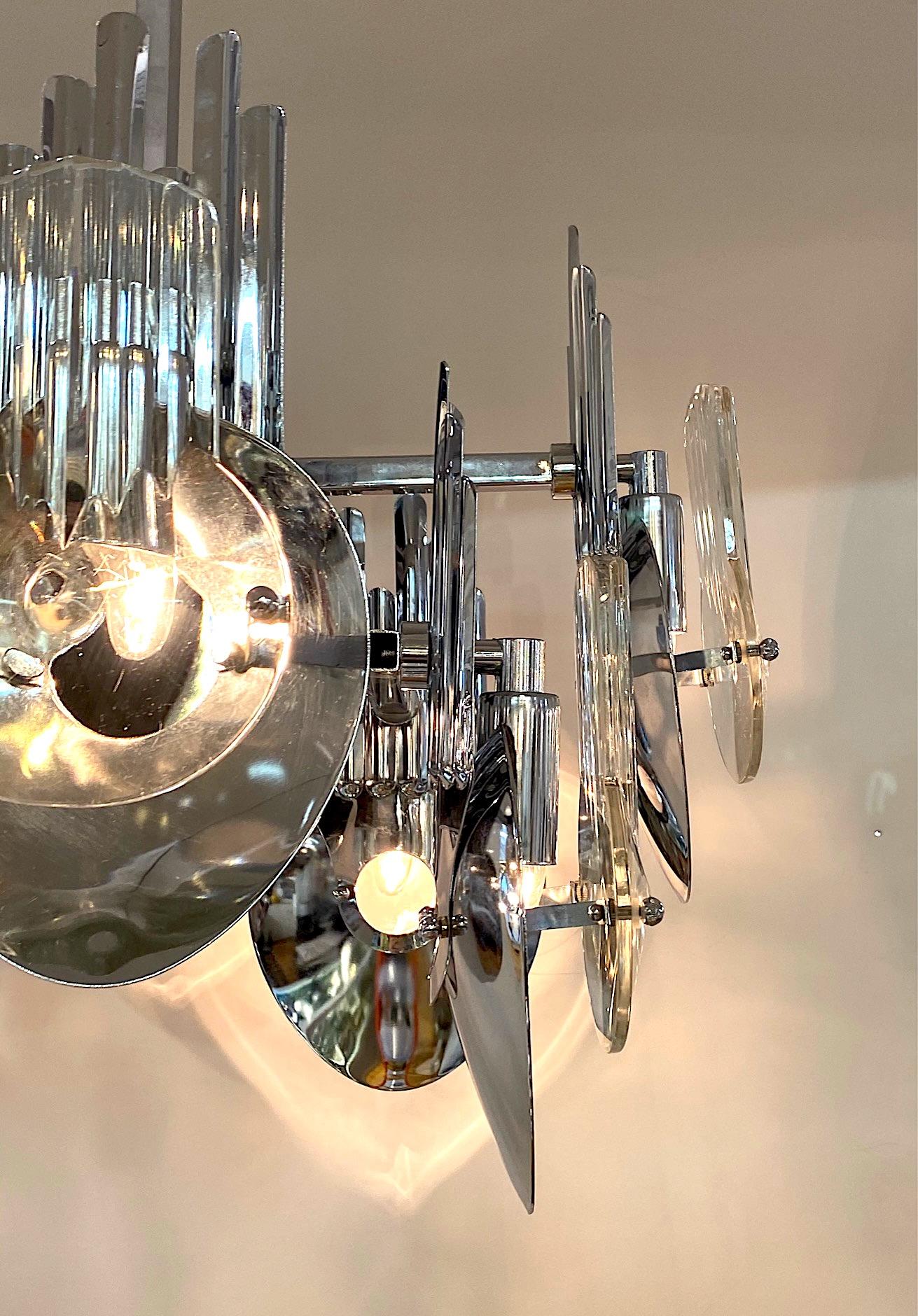 chrome pendant light