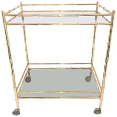 Italian 1970s Drink Cart in the Style of A.Jansen