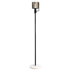 Italian 1970s Floor Lamp Marble Base "American Gigolo"