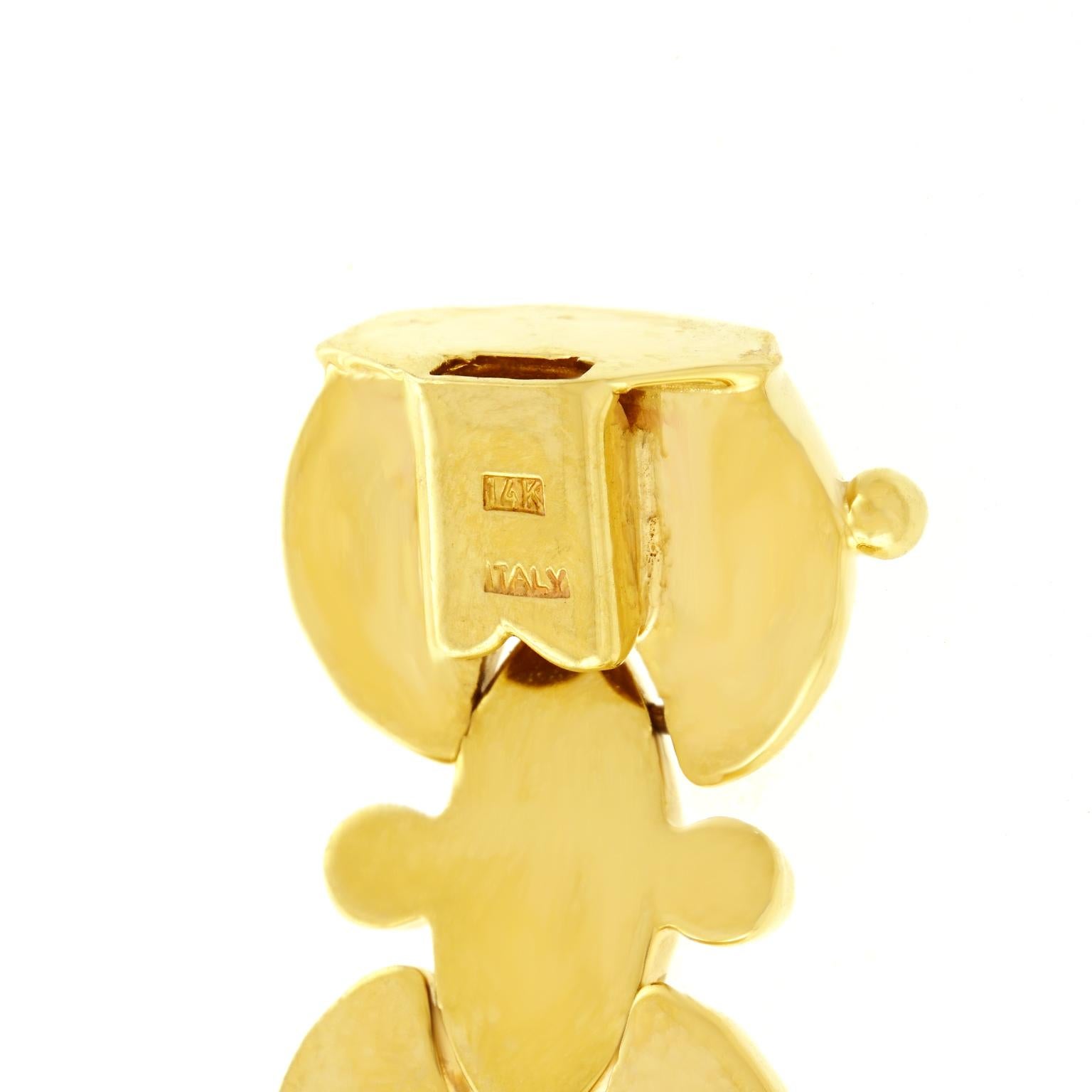Italian 1970s Gold Bracelet 1