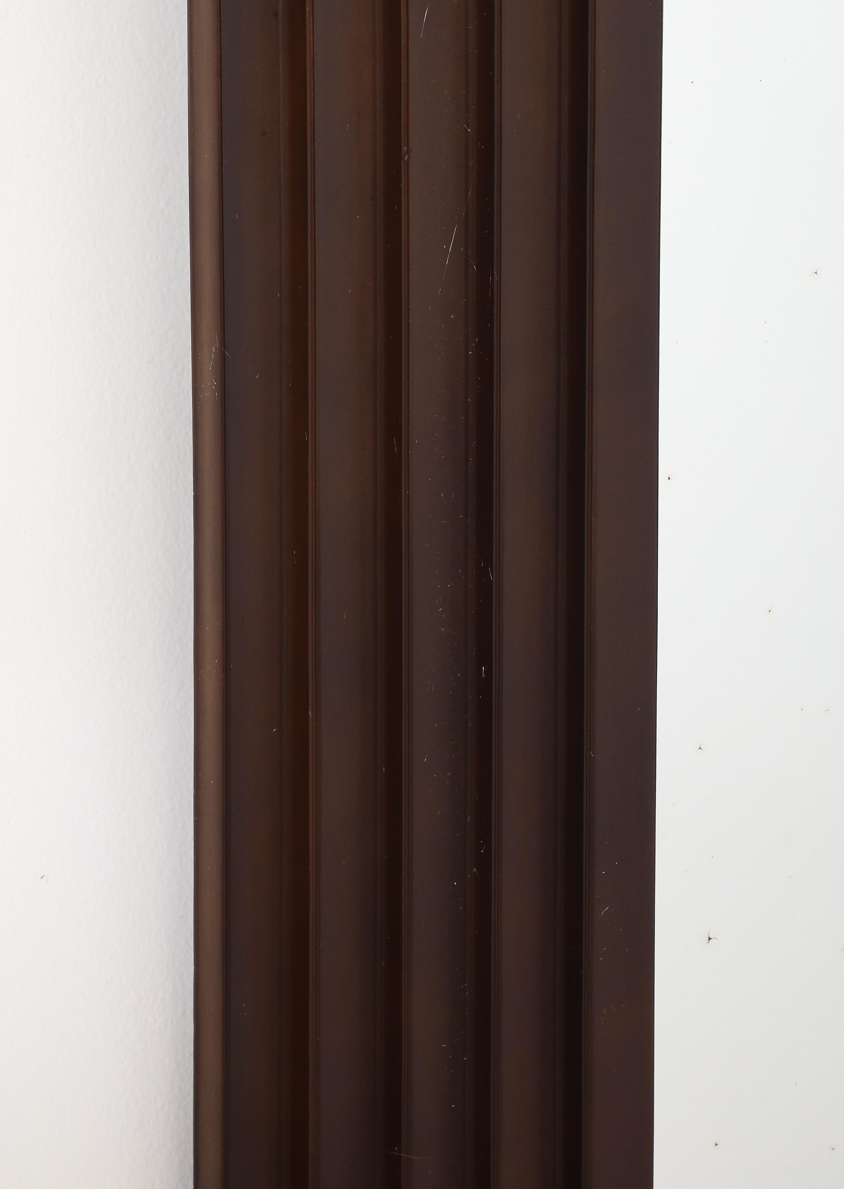 Miroir mural italien en métal laqué des années 1970 en vente 4