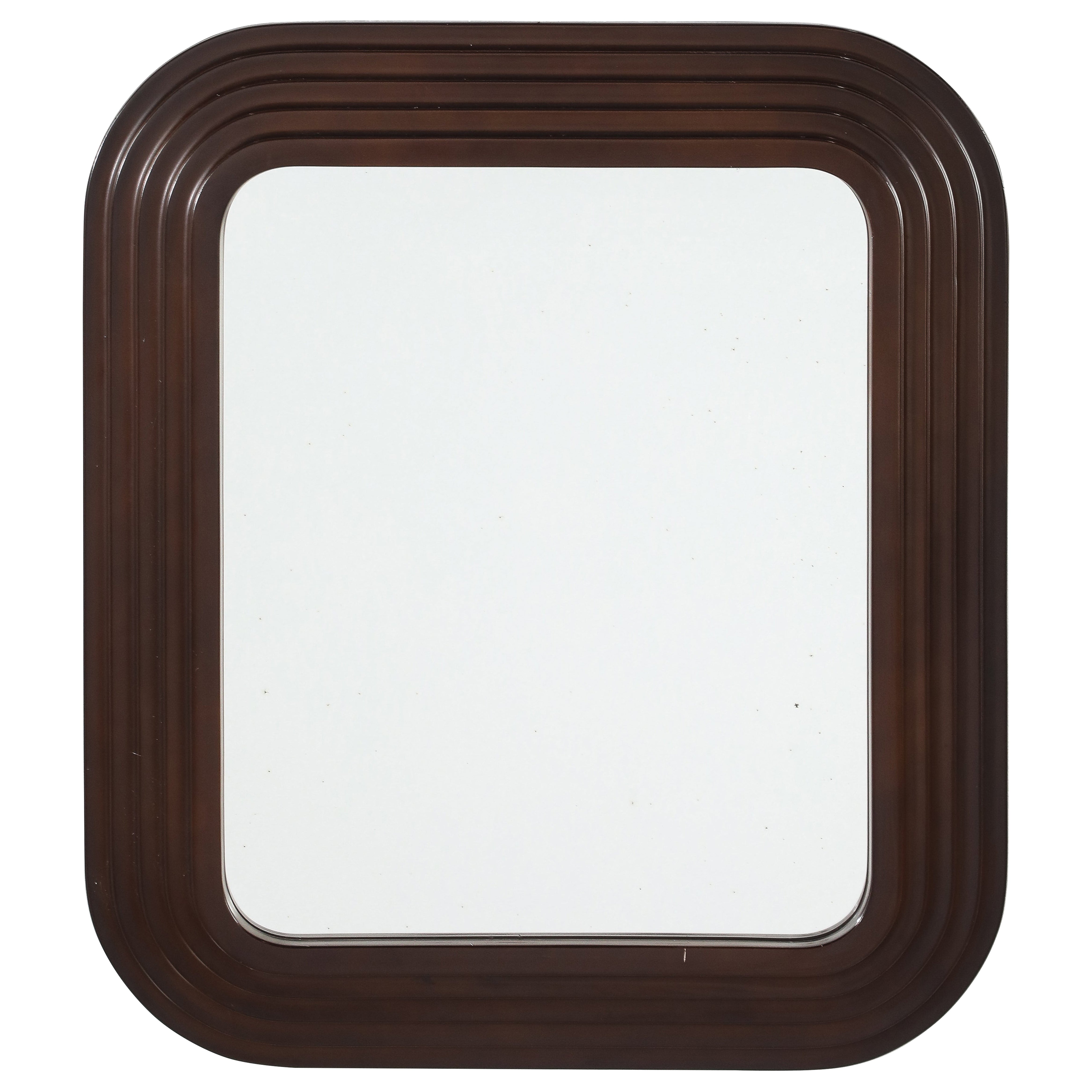 Italian 1970
s Lacquered Metal Wall Mirror