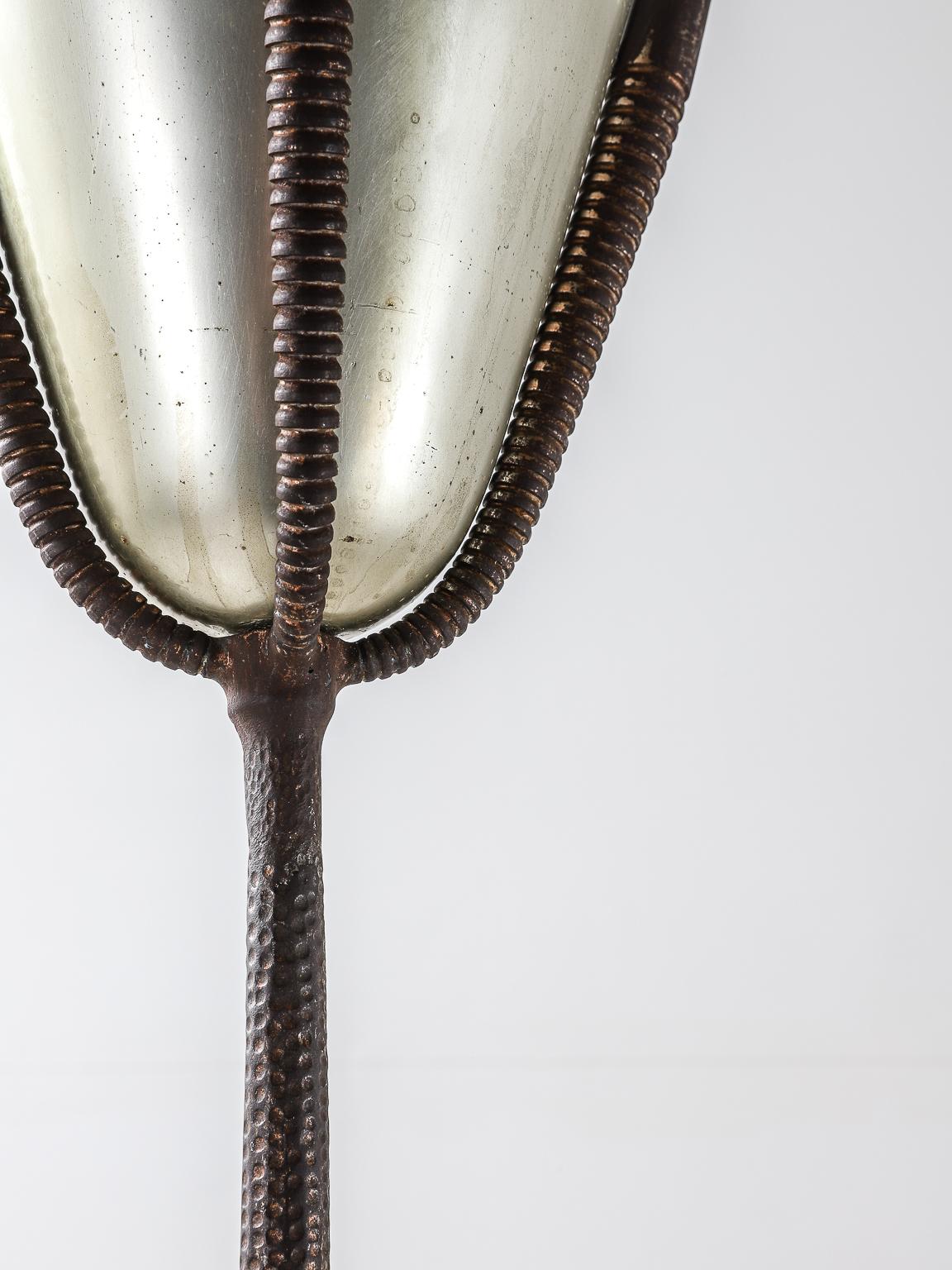 Italian 1970s Luminator Floor Lamp, Bronze and Aluminium Fusion 3