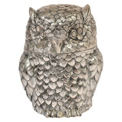 Secchiello per ghiaccio a forma di gufo degli anni '70 di Mauro Manetti Secchiello per ghiaccio a forma di gufo degli anni '70 di Mauro Manetti