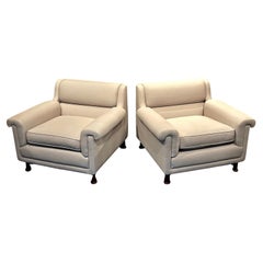 Italian 1970s Pair of Armchairs