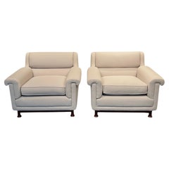 Italian 1970s Pair of Armchairs