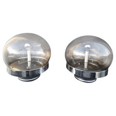 Paire de lampes de bureau italiennes des années 1970 d'après Siderea de Tato