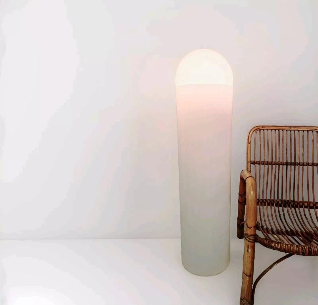 Plastic Italian 1970s Totem Floor Lamp For Sale