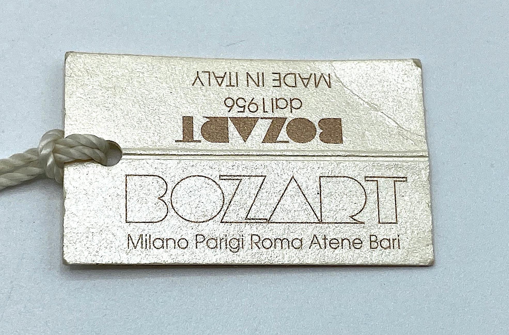 Italian 1970s Wide Rhinestone Dog Collar / Choker Necklace by Bozart 9