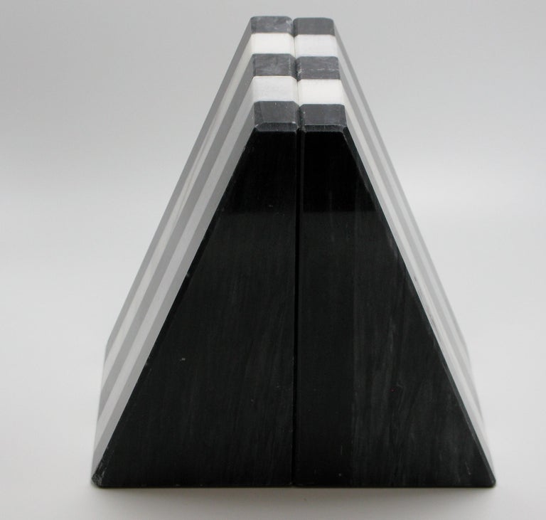 White Black Bonifacio Bookends main image 0
