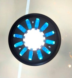 Italian 1980s Ceiling Mount Light in the Memphis Style