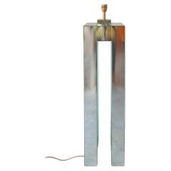 Italian 1980S Design Mirrored Floor Lamp.