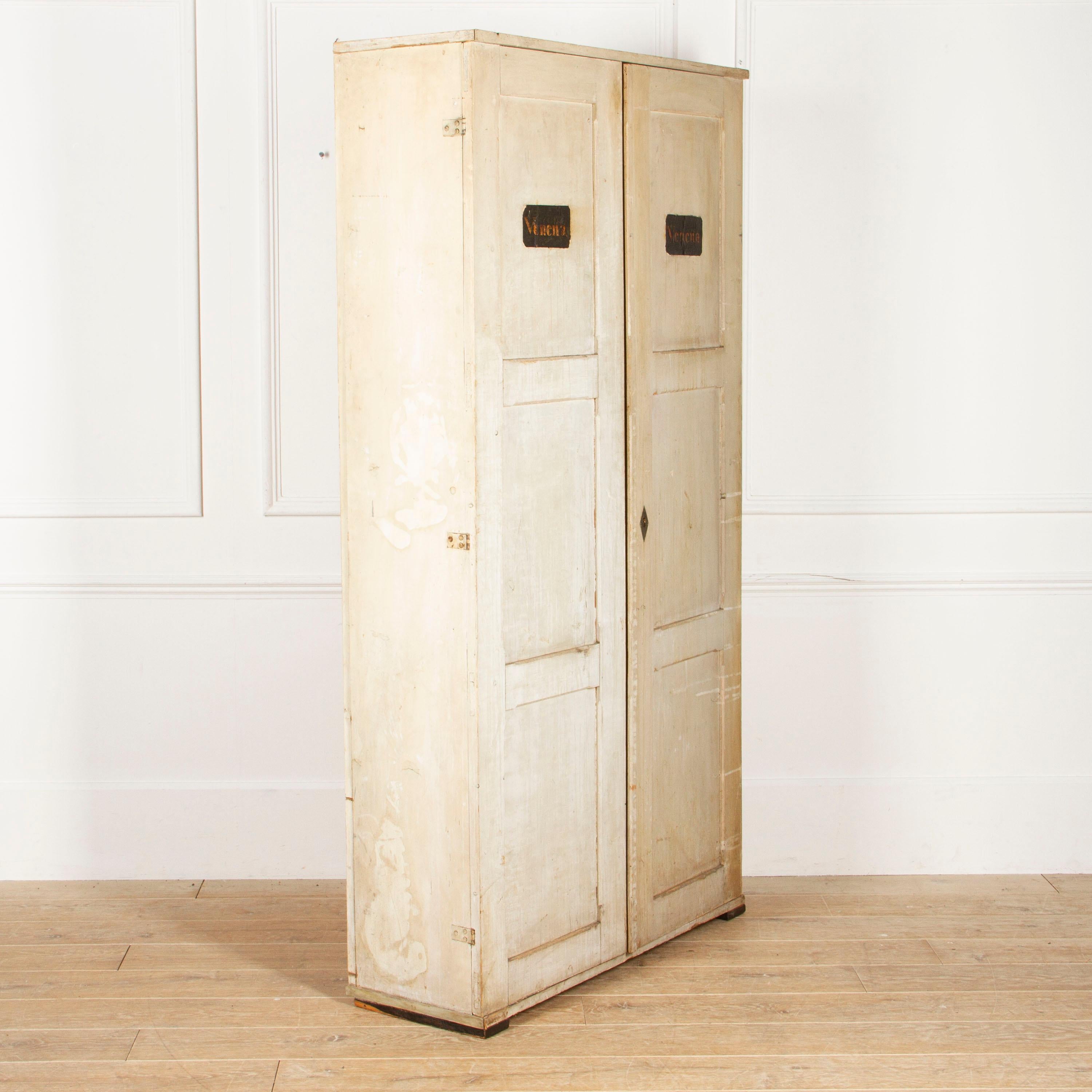 Italian 19th Century Apothecary Cabinet For Sale 1
