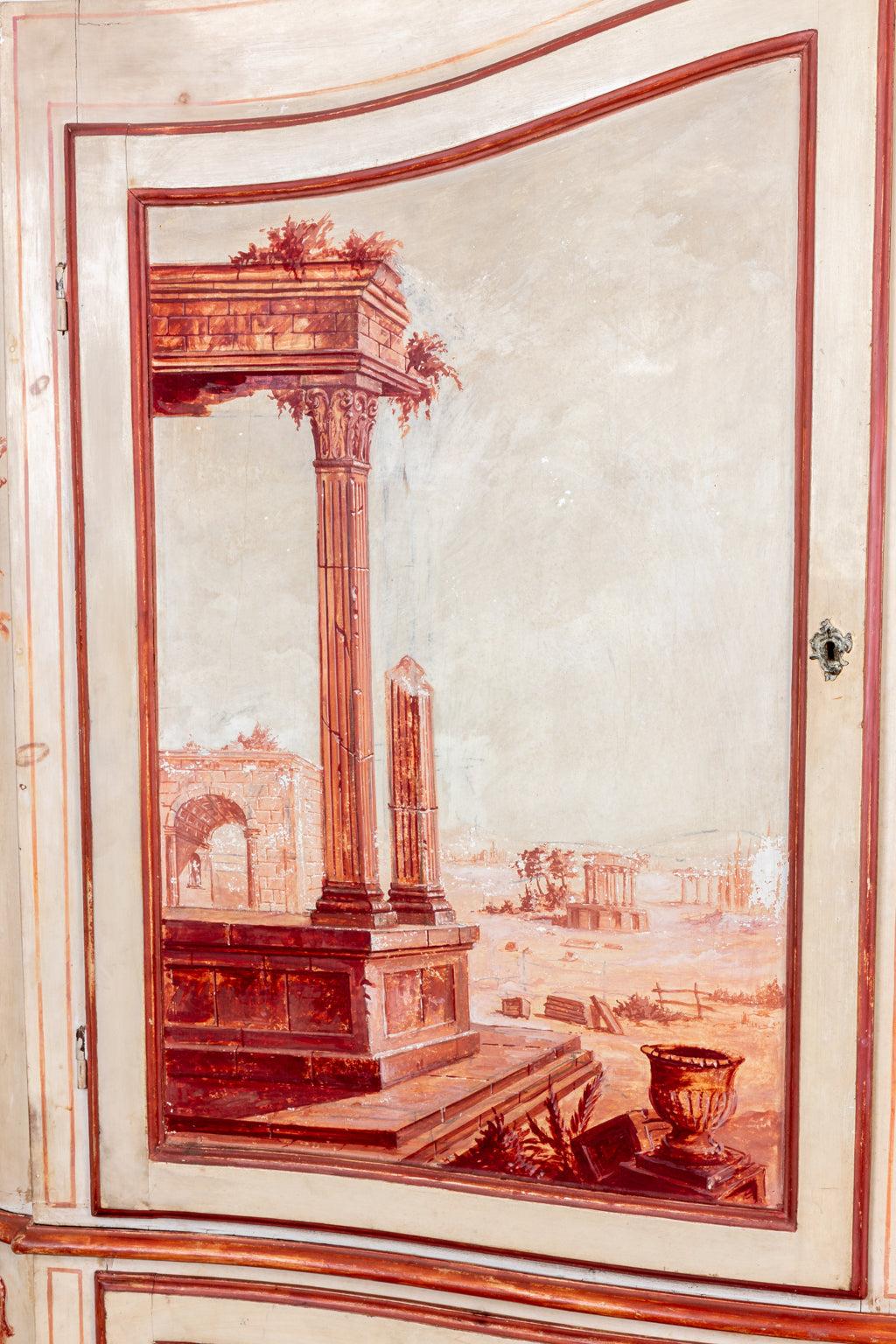 Wood Italian 19th Century Cabinet For Sale