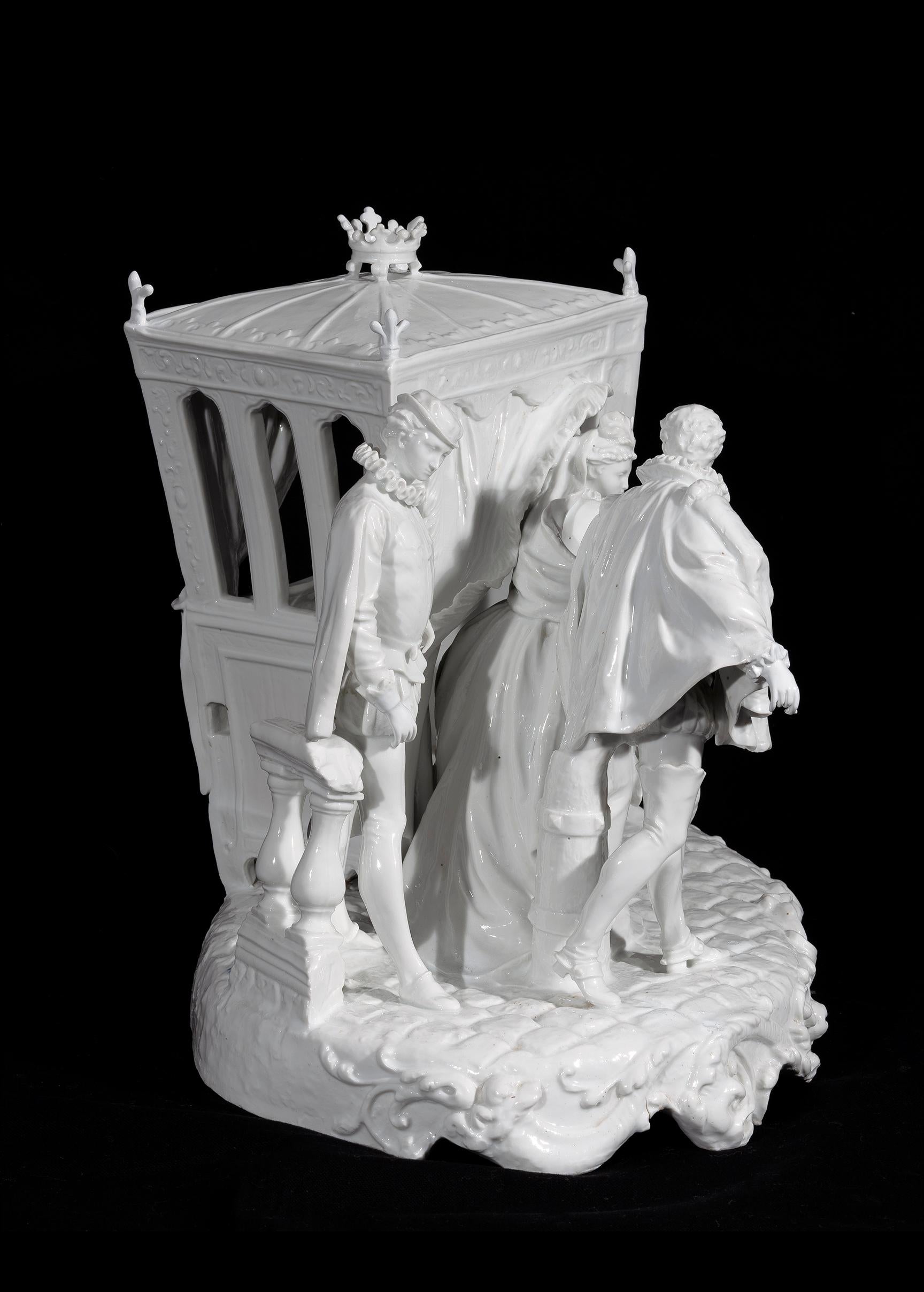 porzellanfigur tänzerin jugendstil