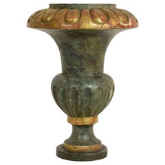 Italian 19th Century Carved Giltwood Vase