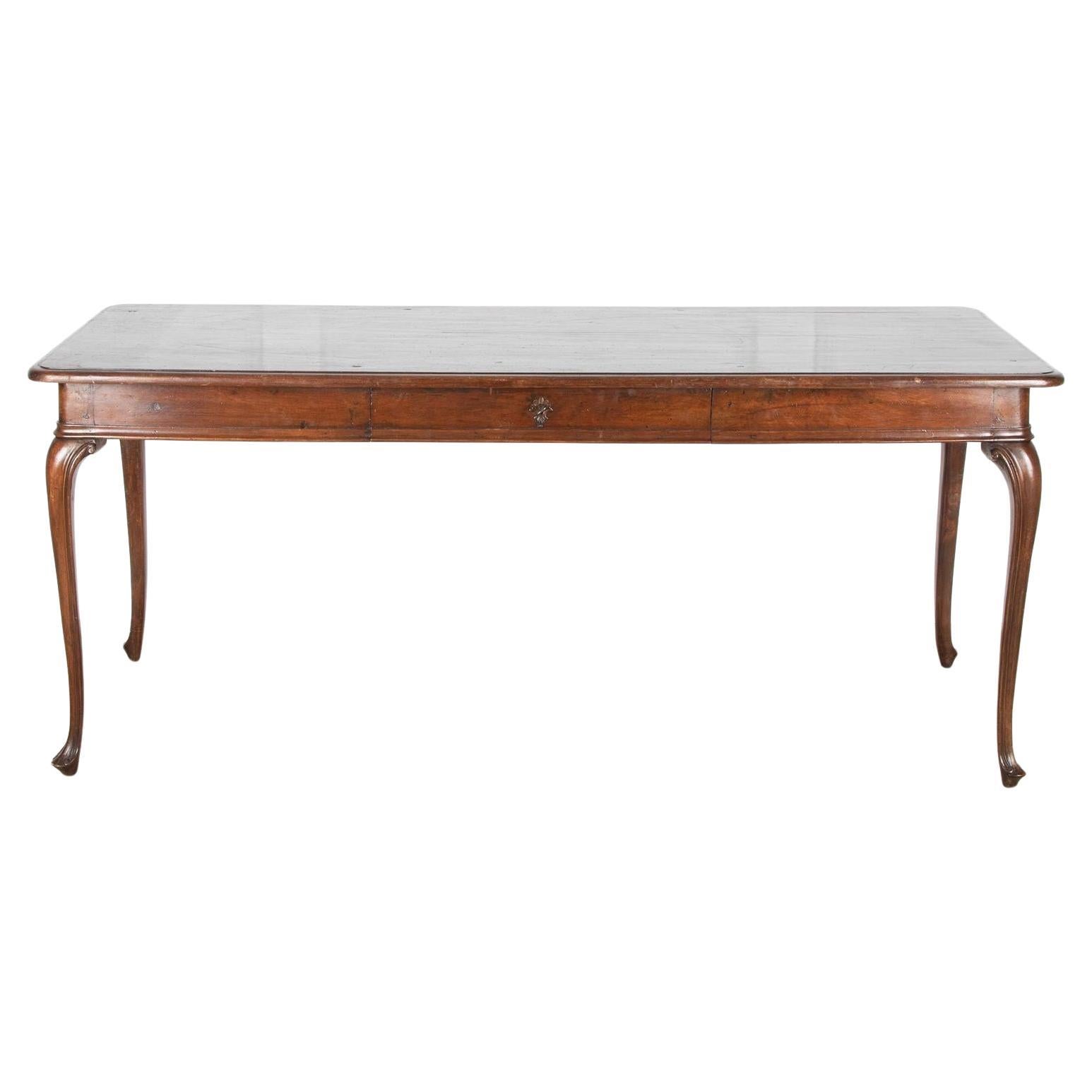 19th Century Italian Dining Table For Sale