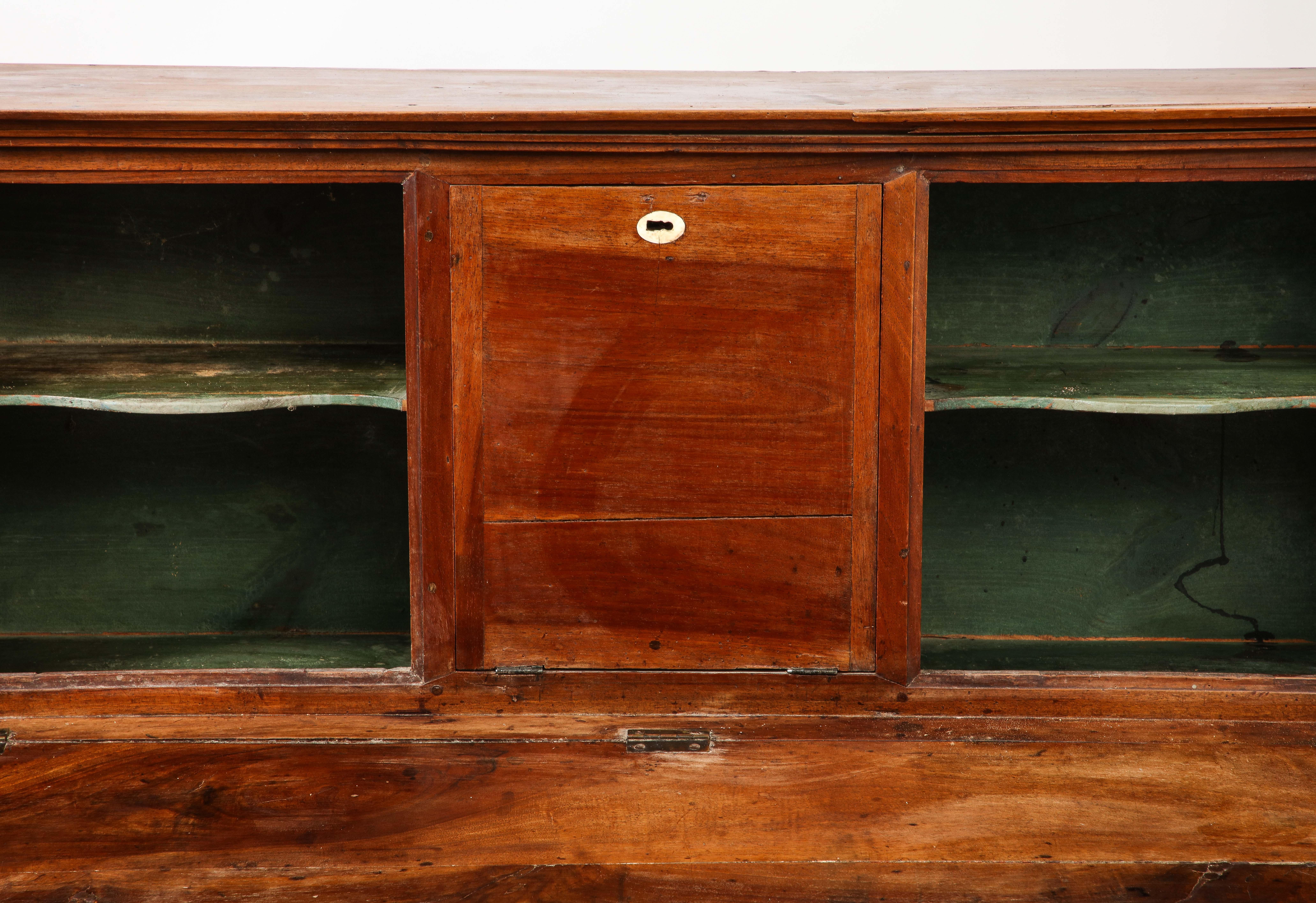 Italian 19th Century Fruitwood Antique Desk 9