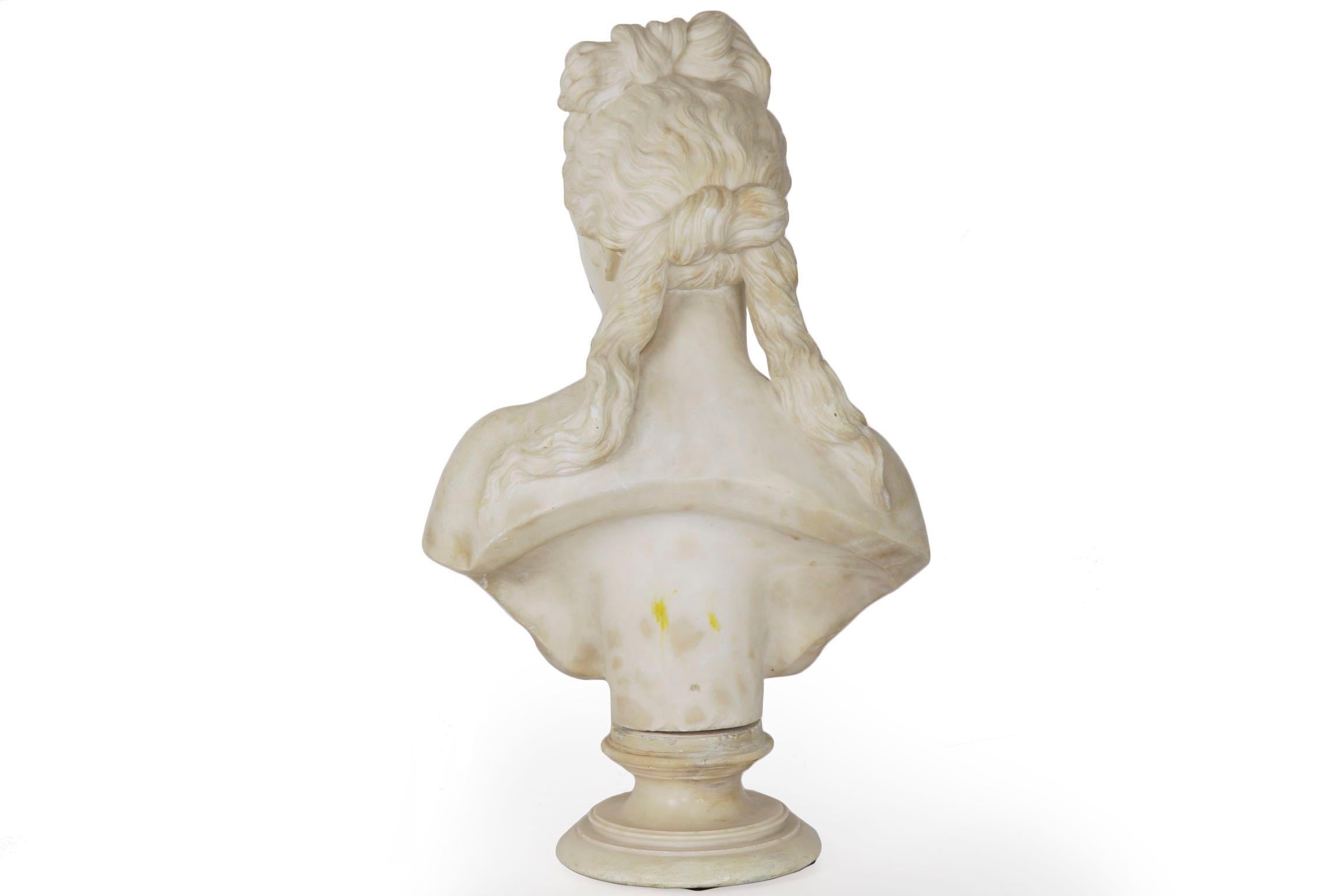 Italian 19th Century Grand Tour Marble Bust of Capitoline Venus 8