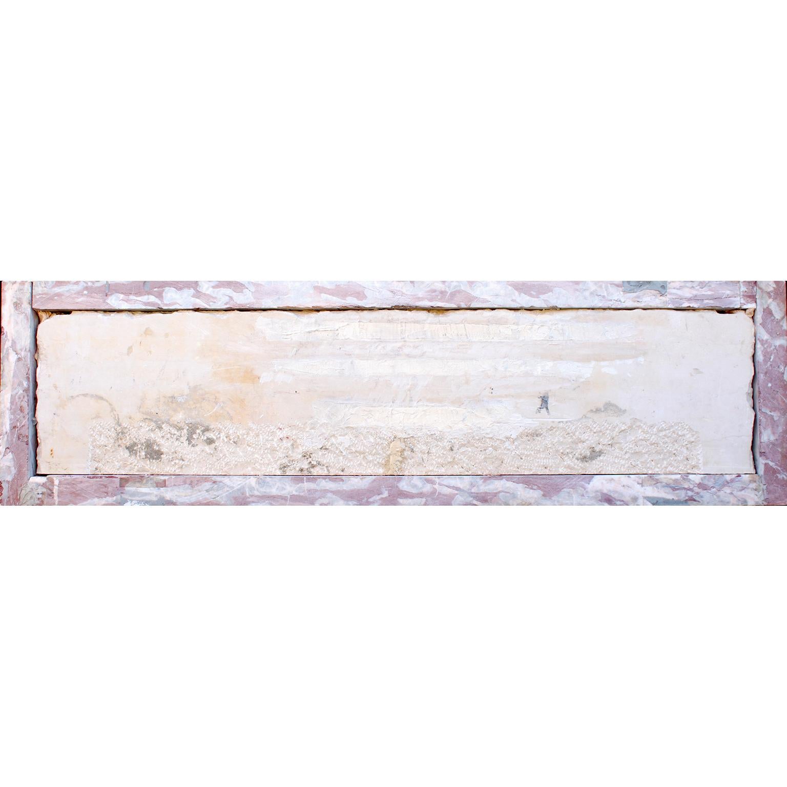 Italian 19th Century Greco-Roman Style Marble Bas-Relief Frieze, Coffee Table For Sale 5