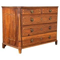 Italian 19th Century Inlay Commode