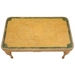 Italian 19th Century Louis XVI Style Patinated and Giltwood Center/Dining Table