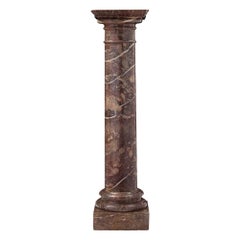 Italian 19th Century Marble Pedestal