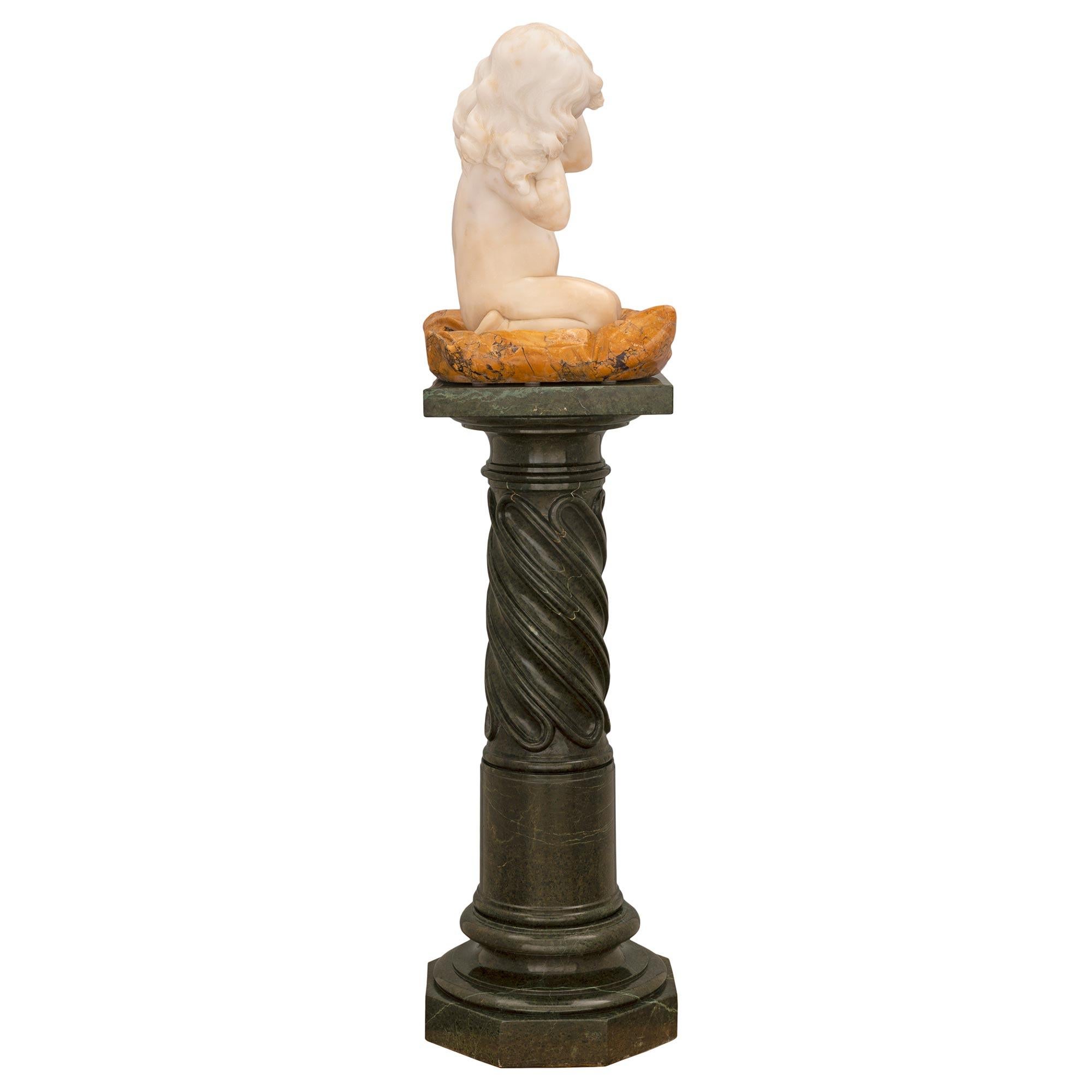 marble pedestal for statue