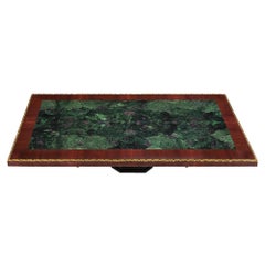 Italian 19th Century Marble, Wrought Iron and Ormolu Coffee Table