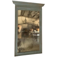 Italian 19th Century Mirror with Replaced Glass