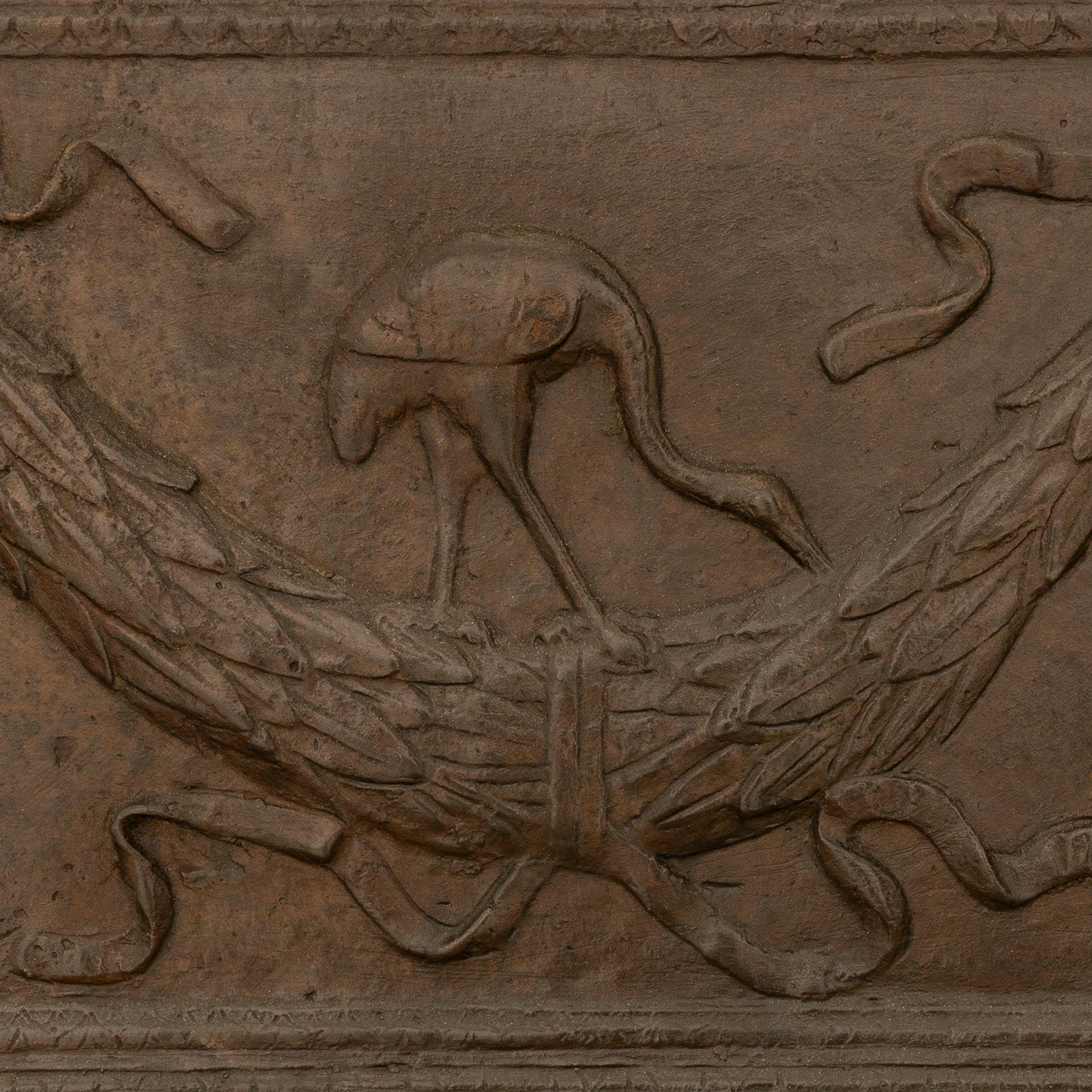 Italian 19th century Neo-Classical st. Bronze and Marble birdbath/planter For Sale 4