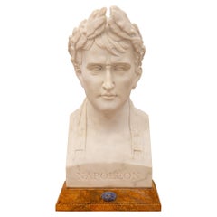 Italian 19th Century Neo-Classical St. Bust of Napoleon