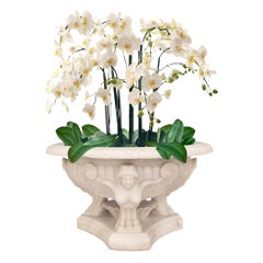 Italian 19th Century Neo-Classical St. White Carrara Marble Centerpiece Bowl