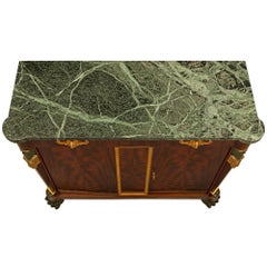Italian 19th Century Neoclassical Style Mahogany, Bronze and Ormolu Buffet