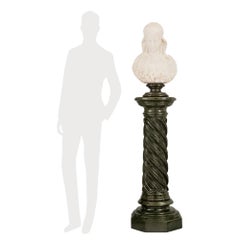 Italian 19th Century Neoclassical Style Marble Bust Named La Sulamitide